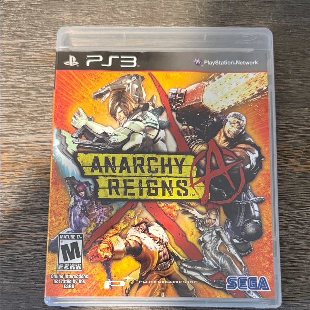 Anarchy Reigns for PS3 - Black and Red
